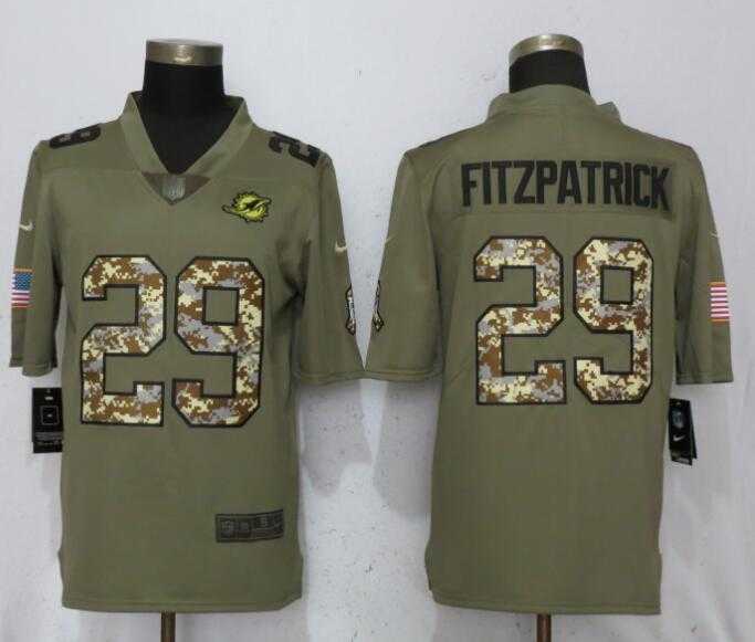 Nike Dolphins 29 Minkah Fitzpatrick Olive Camo Salute To Service Limited Jersey,We sell and wholesale Nike Dolphins 29 Minkah Fitzpatrick Olive Camo Salute To Service Limited Jersey on line form chian!